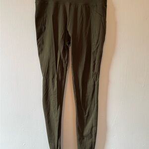 Alphalete Army Green High Waisted Leggings